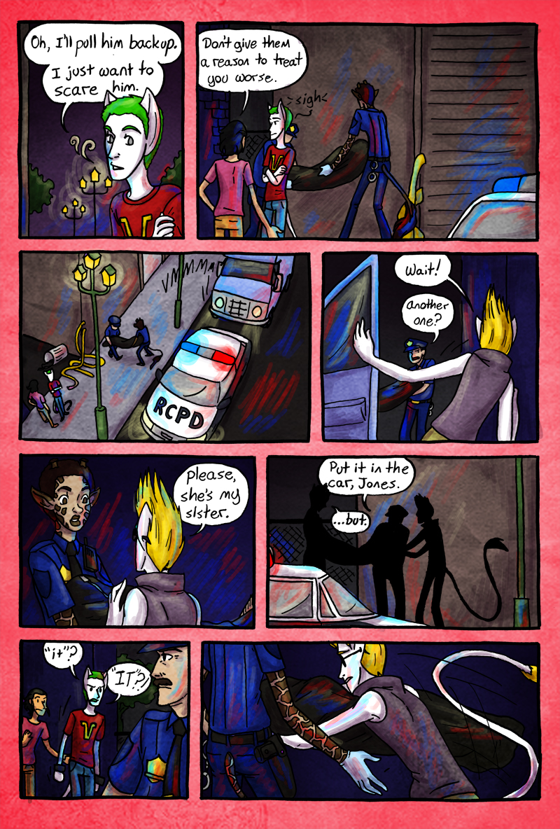 2-43: I just want to scare him.